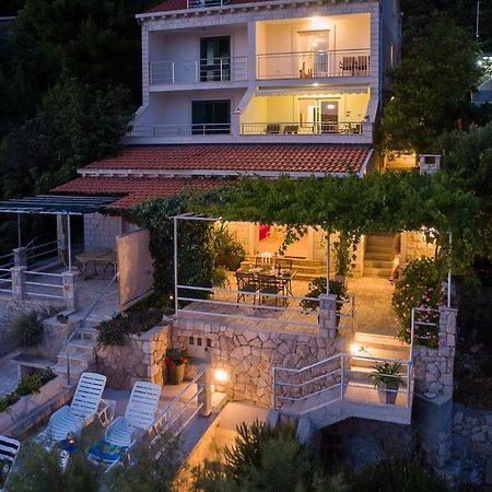 Apartments Ratac Lobrovic With Private Beach And Beautiful Sunset Slano Exteriör bild